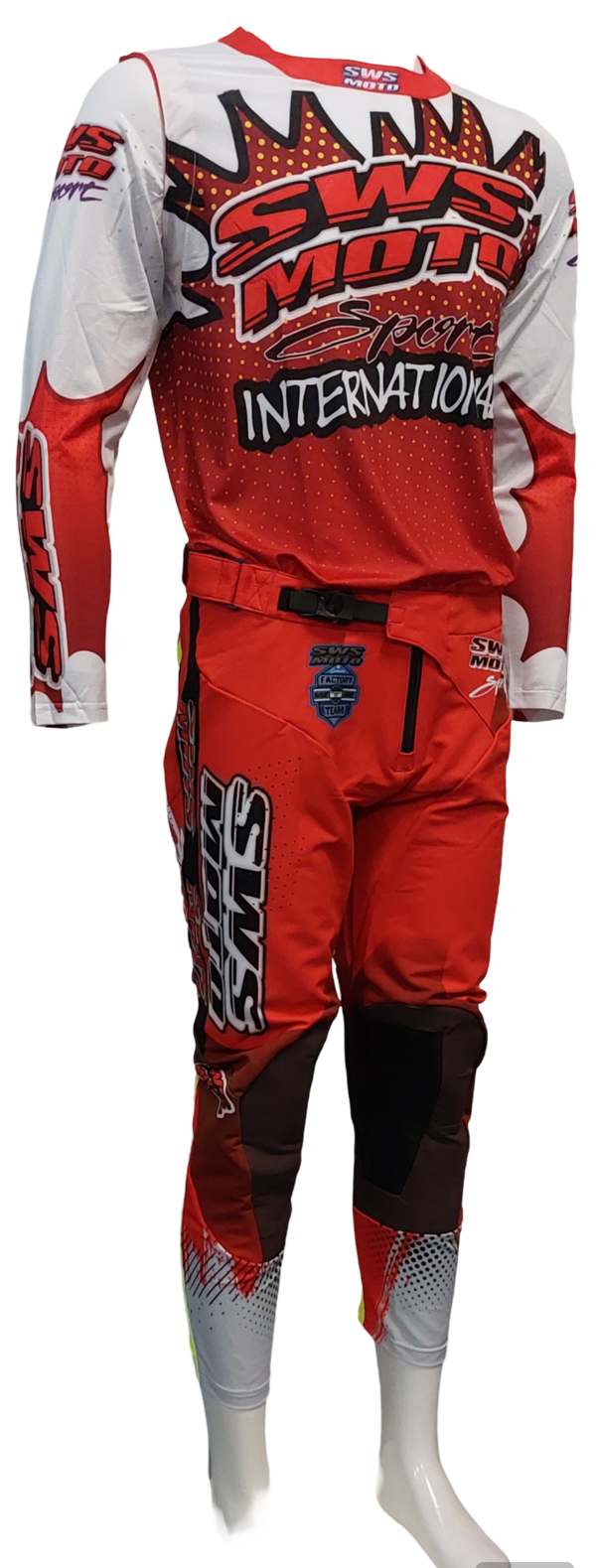 SWS Moto Sport Team Kit Red