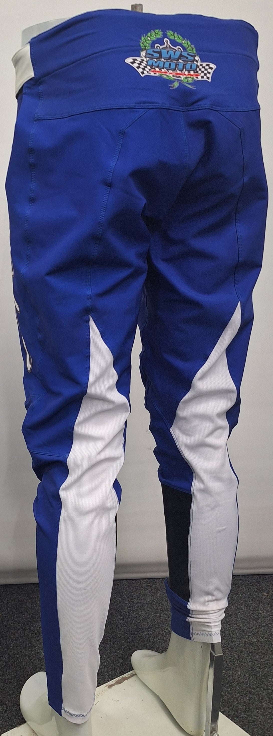 SWS Moto Ultra-Lite pants Blue White