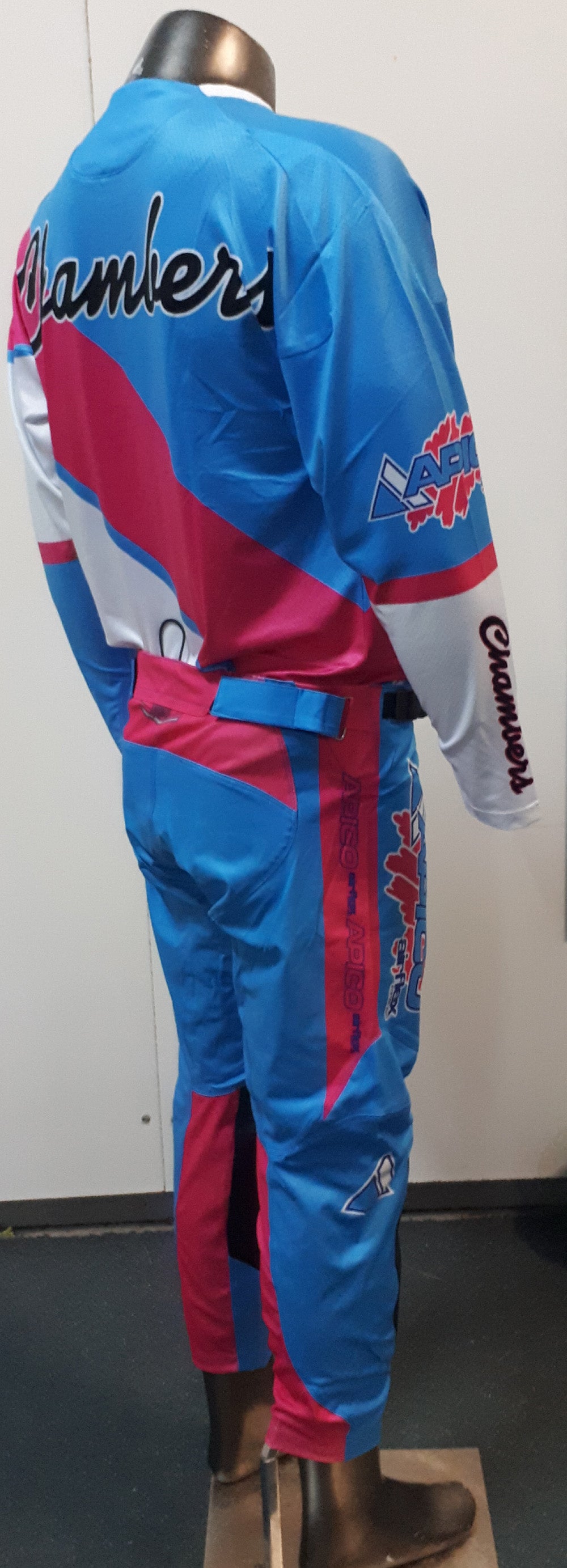 SWS Moto Apico Pants Blue Pink