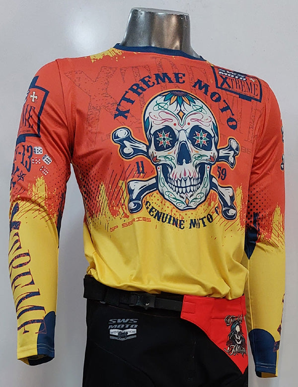 Xtreme Moto Pants Yellow Multi