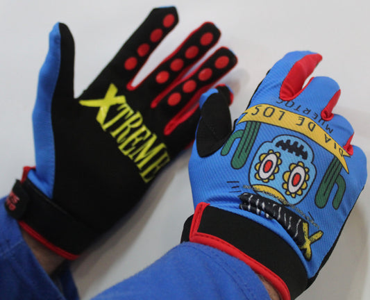 Cartoon Blue Gloves