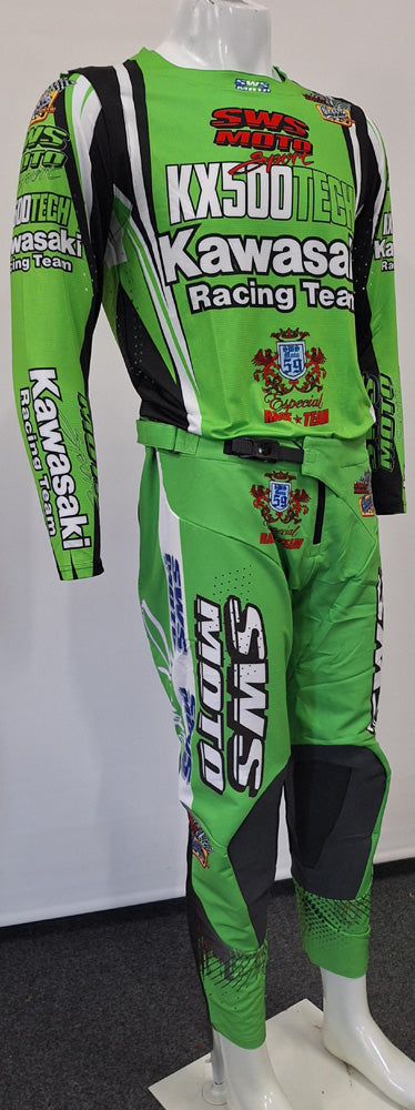 SWS Moto Sport Pants Team Green