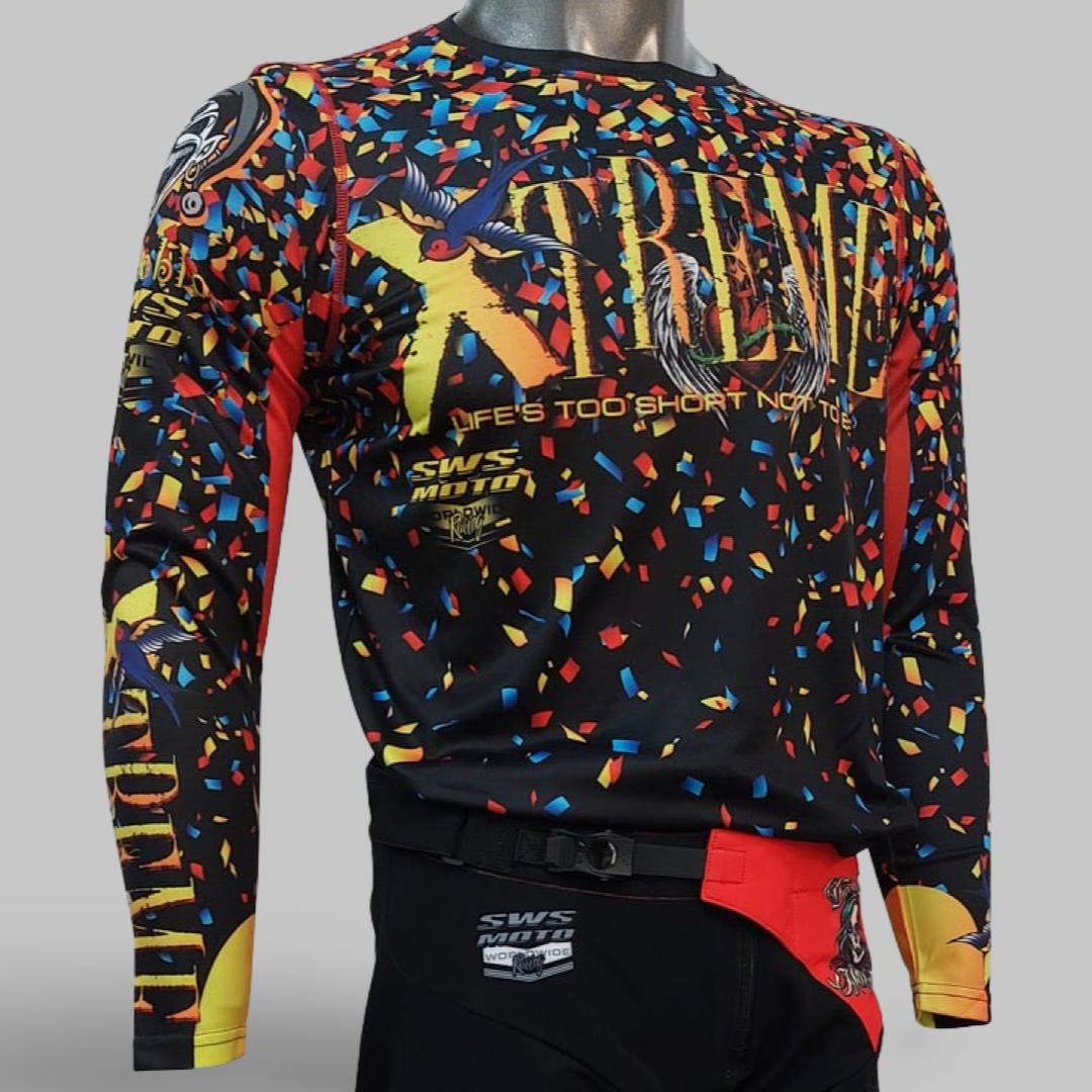 Xtreme GP Jersey Confetti Black