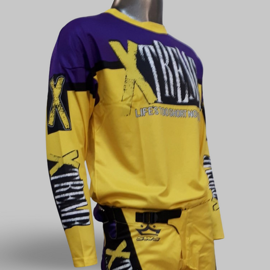 Xtreme Vintage Jersey Yellow/Purple