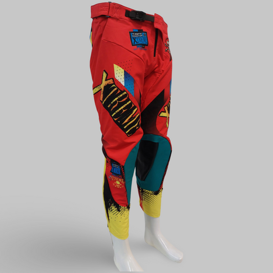 Xtreme Moto Pants Red Multi