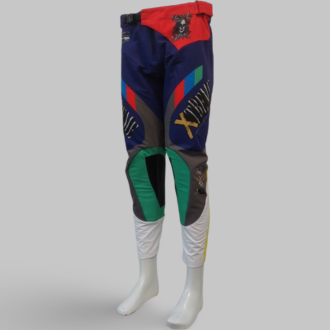 Candy Skull Night Blue White GP Jersey