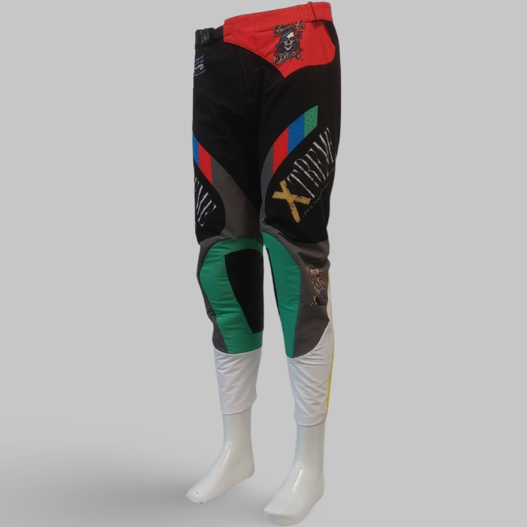 Xtreme GP Jersey Candy Skull Night/Red