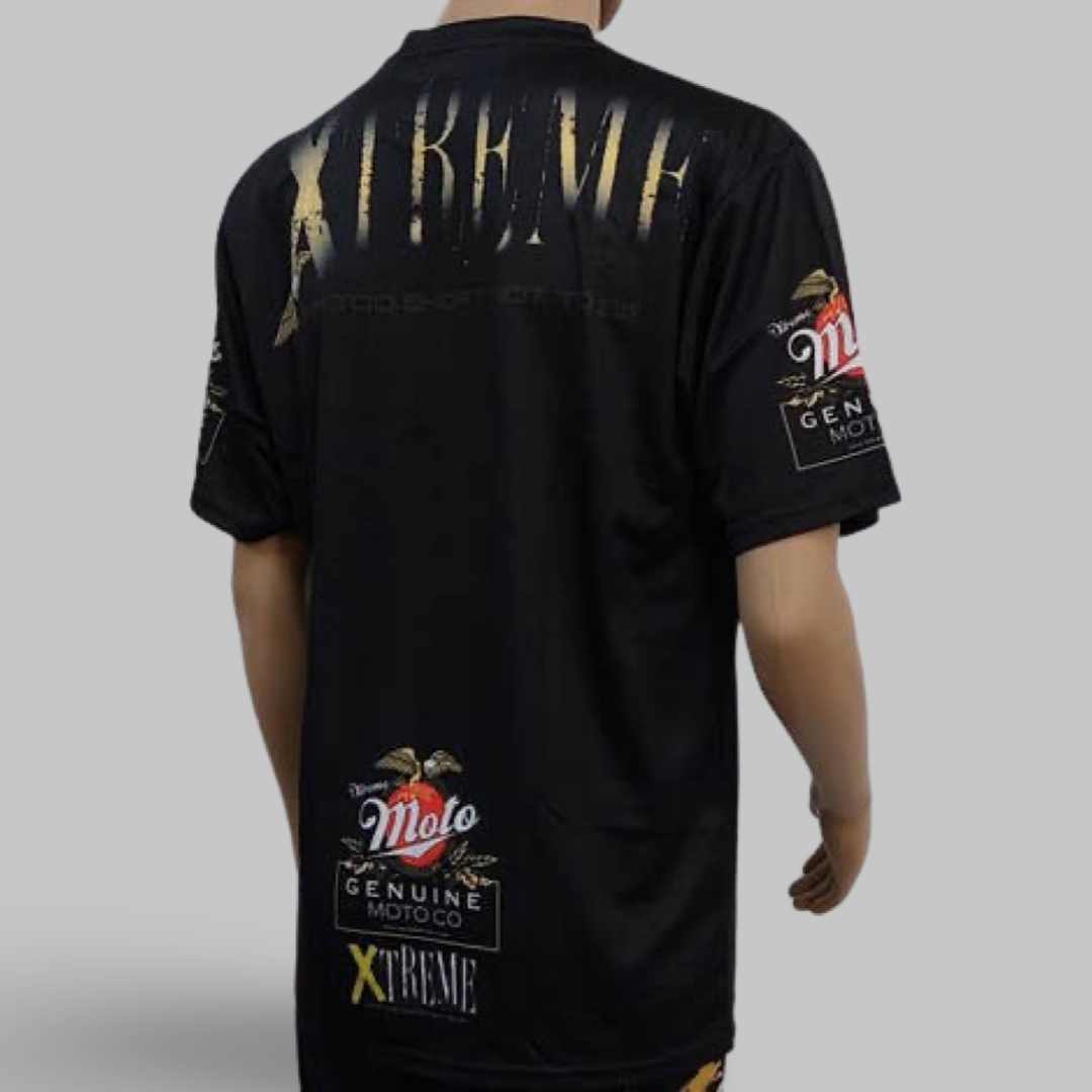 Genuine Moto Co Black T-Shirt