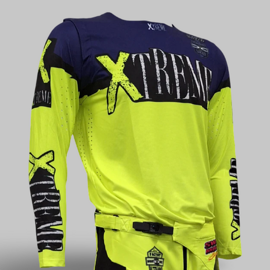 Xtreme Icon Jersey Acid Yellow/Purple