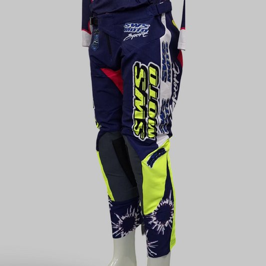 SWS Moto Sport Pants Purple Multi