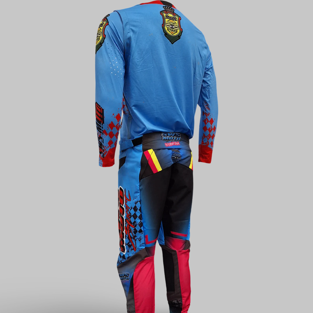SWS Moto Sport Pants Blue