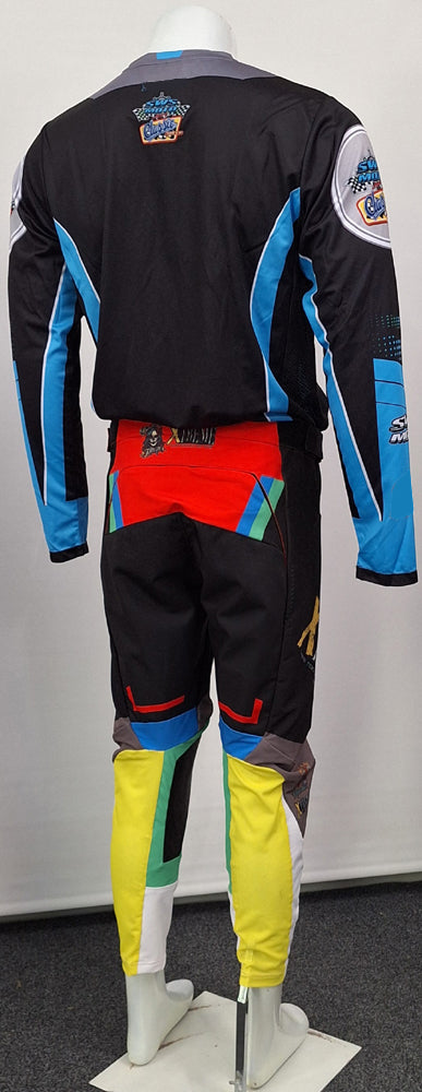 SWS Moto Sport Jersey Black Blue
