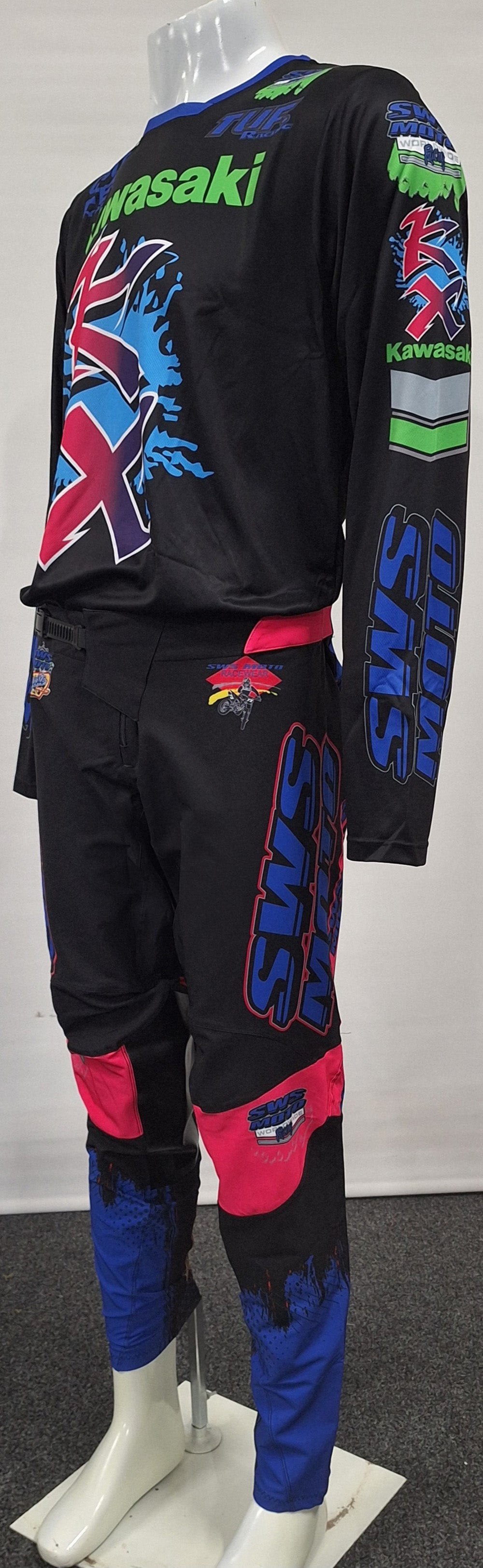 SWS Moto Worldwide Racing Jersey KX Black