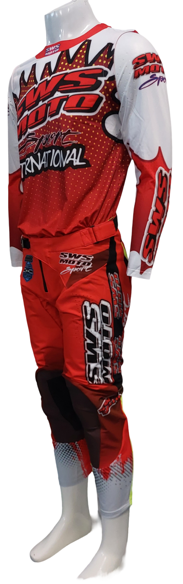 SWS Moto Sport Team Kit Red