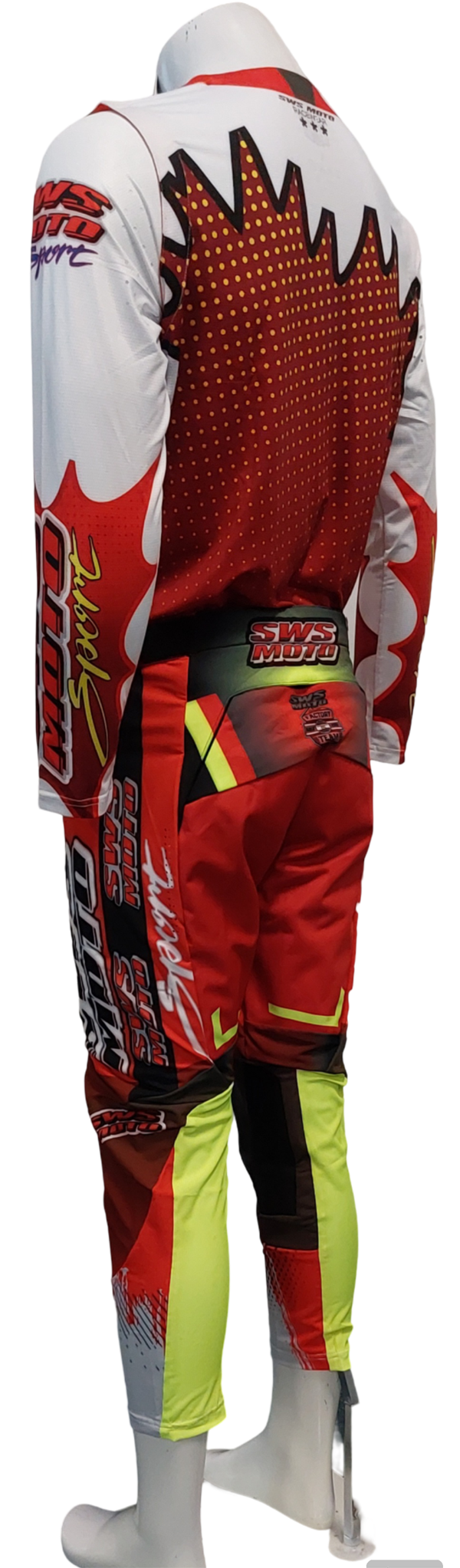 SWS Moto Sport Team Kit Red