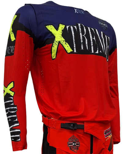 Xtreme Moto Pants Red Multi