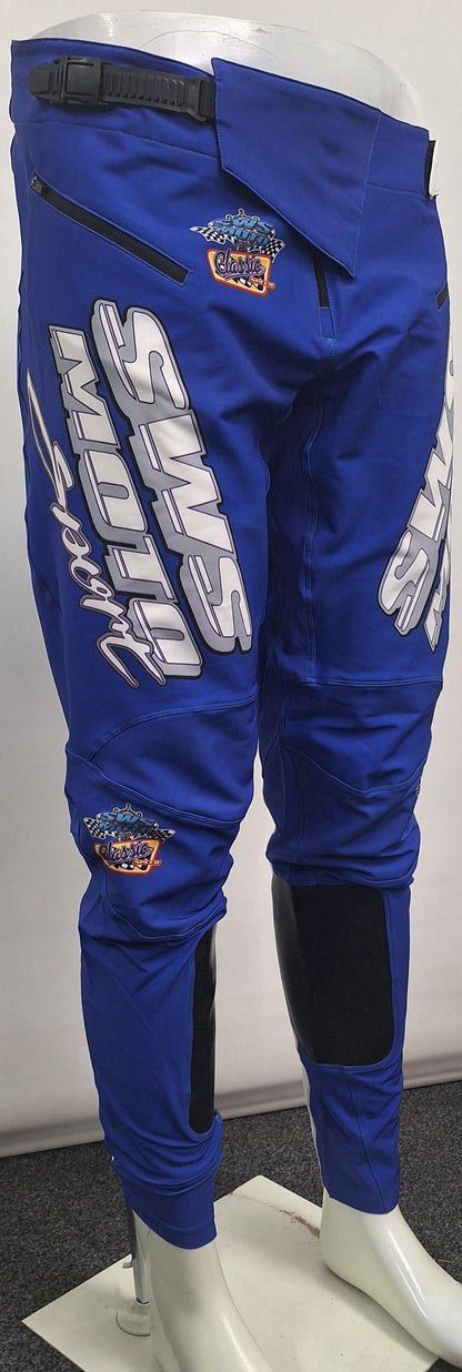 SWS Moto Ultra-Lite pants Blue White