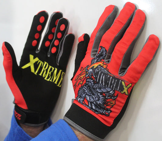 Xtreme Gloves Geisha Red