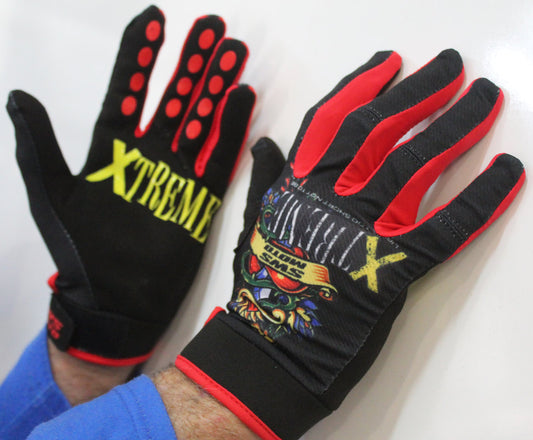 Xtreme Gloves Hart Tattoo Black