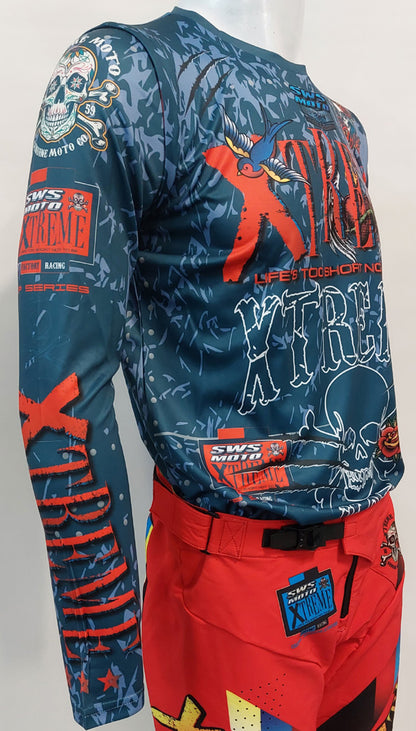 Xtreme Moto Pants Red