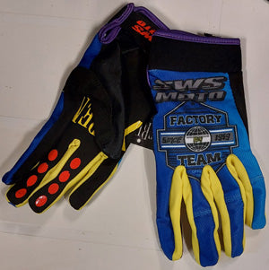 SWS Moto SpeedShop Kit Blue Black
