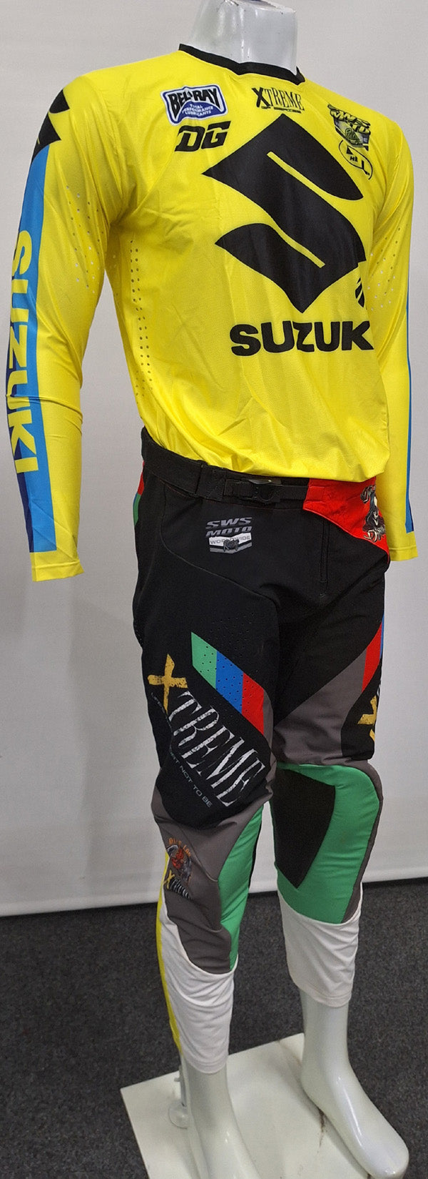 Xtreme Moto GP AirFlex Suzuki Jersey Yellow - Black