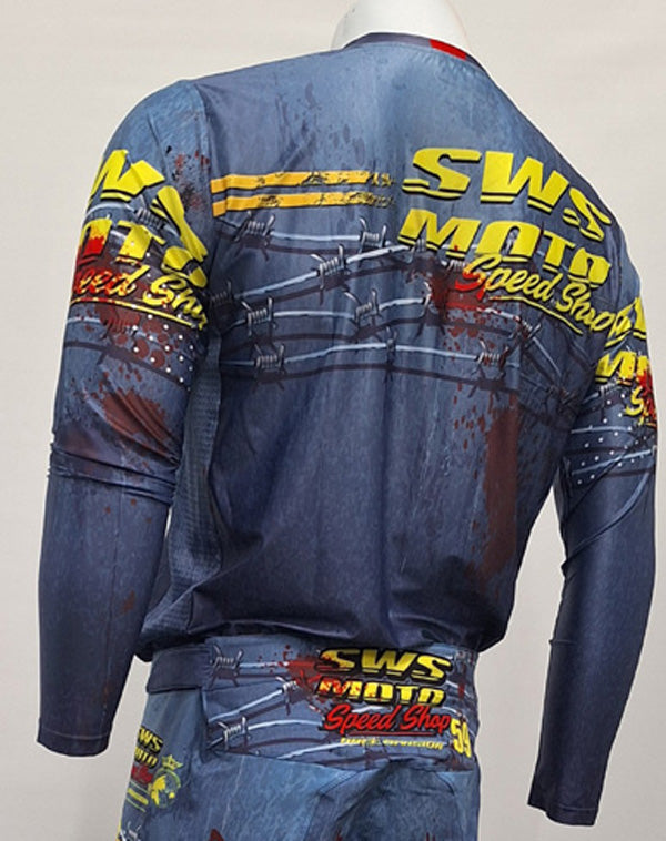 SWS Moto Barbed Wire Airflex Jersey
