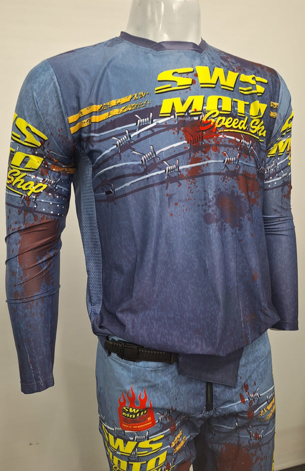SWS Moto Barbed Wire Airflex Jersey