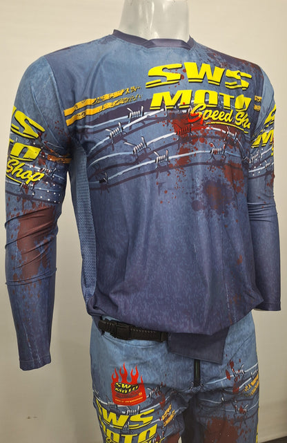 SWS Moto Barbed Wire Airflex Jersey
