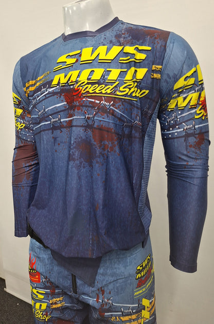 SWS Moto Barbed Wire Airflex Jersey