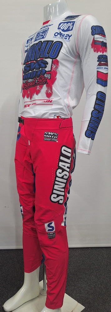 Sinisalo Speed Shop Kit Pink ( Jersey, Pants, gloves )