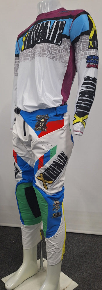 Xtreme Healey tribute Jersey White Plum