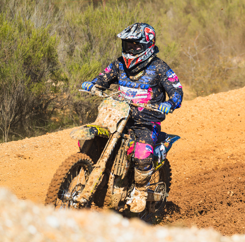 SWS Moto Worldwide Racing Black Blue Pink AirFlex Kit