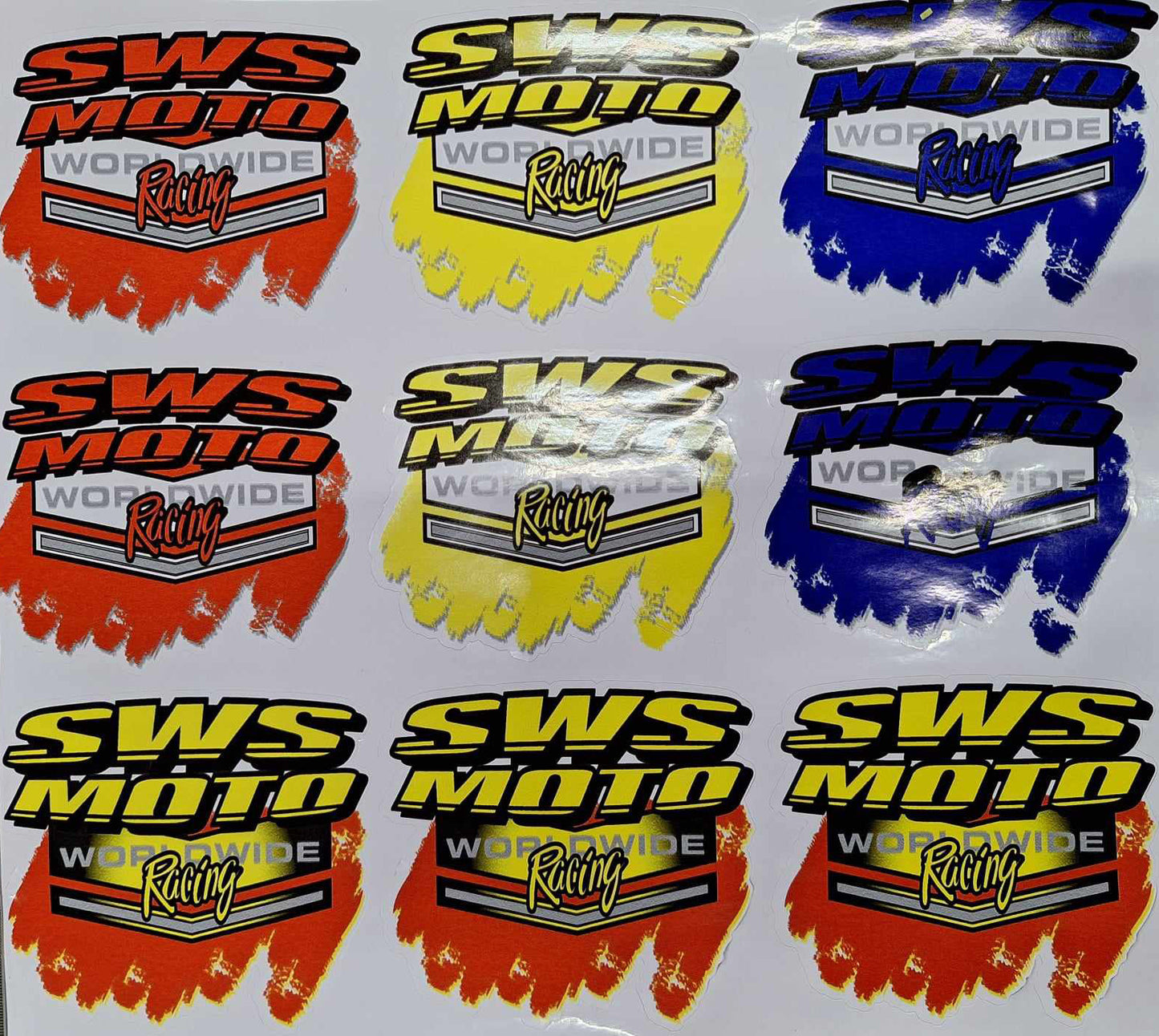 SWS Moto Xtreme Decal packs