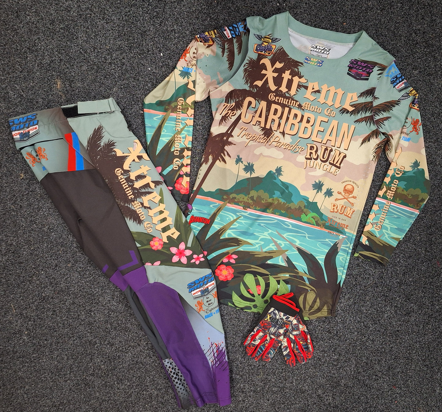 Xtreme Caribbean Rum Jungle Limited edition Kit