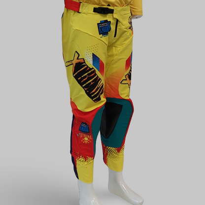 Xtreme Moto Pants Yellow Multi