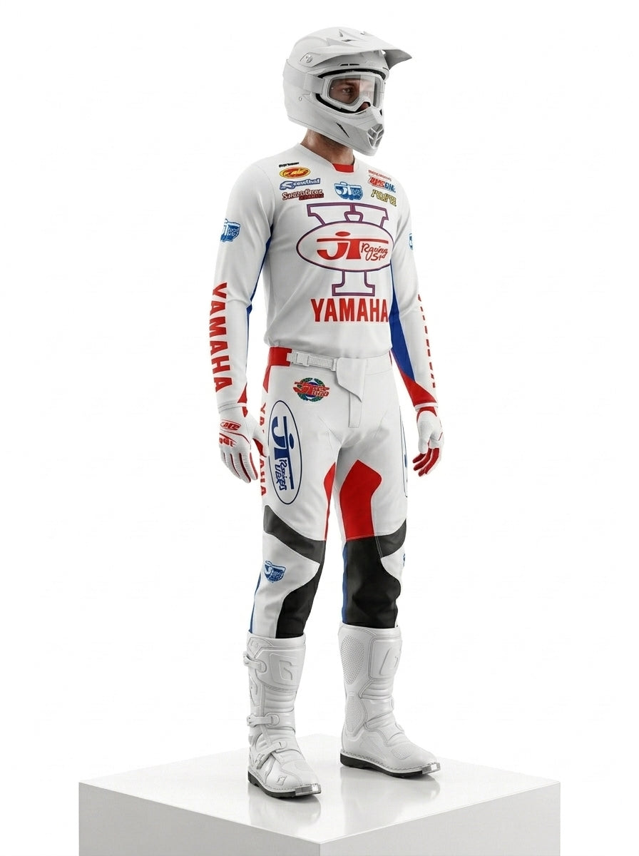 JT Yamaha White, Red & Blue Kit