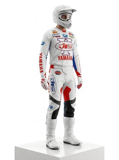 JT Yamaha White, Red & Blue Kit