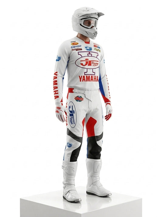 JT Yamaha White, Red & Blue Kit