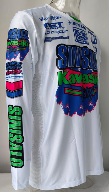 Wardy Sinisalo Kawasaki Kit ( Jersey, Pants, gloves )