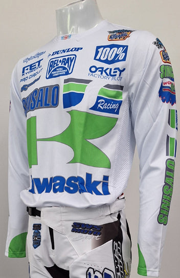 SWS Moto Sport Wardy Tribute Jersey Mesh side panels