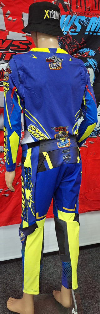 SWS Moto Sport Pants Cadbury Purple/blue