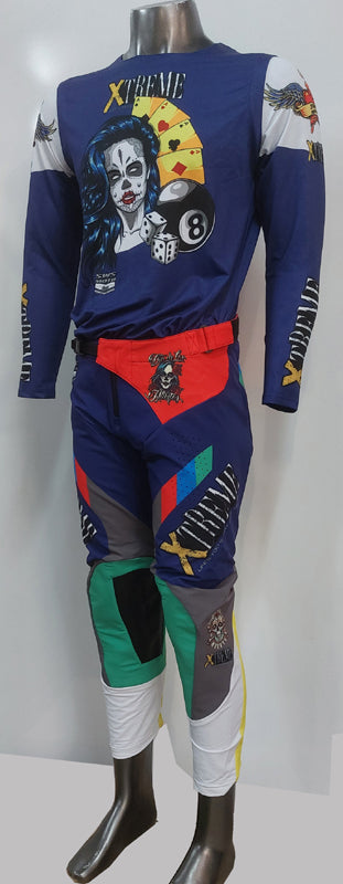 Xtreme Moto Pants Night Sky (Purple)