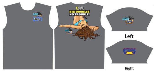 Xtreme Big Doubles T Grey - Coming Soon Pre Order Today