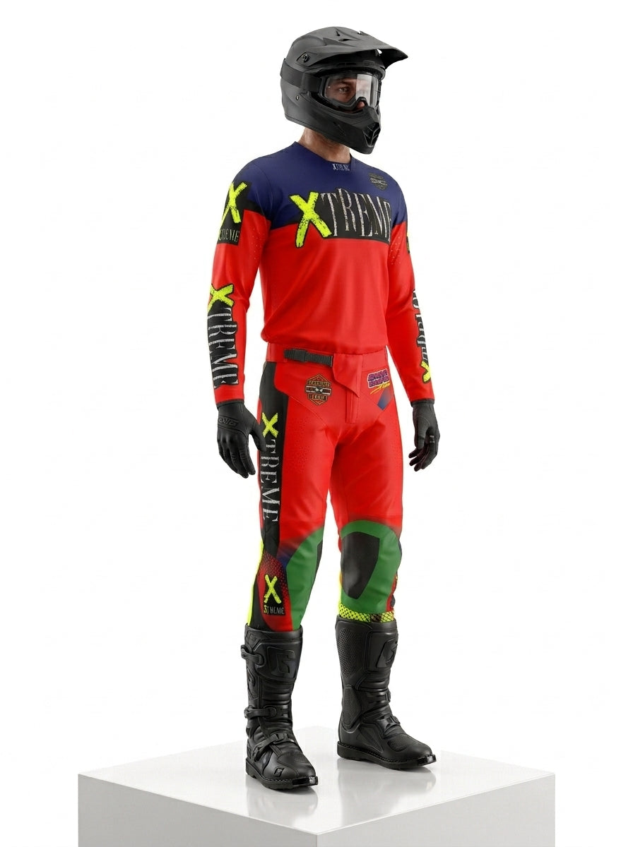 Xtreme Icon Kit Neon Red/Purple