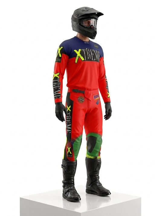 Xtreme Icon Kit Neon Red/Purple
