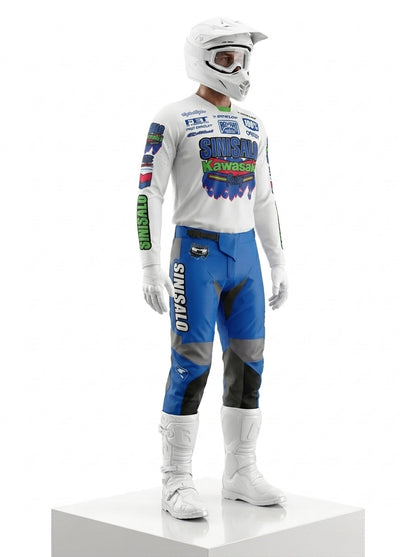 Wardy Sinisalo Kawasaki Kit ( Jersey, Pants, gloves )