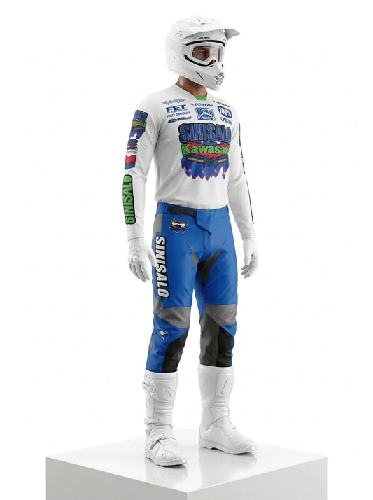 Wardy Sinisalo Kawasaki Kit ( Jersey, Pants, gloves )